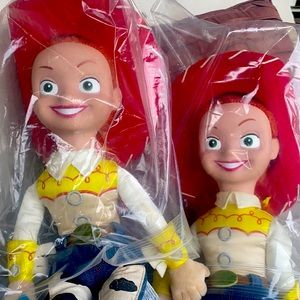 2 Disney store Toy story 2 dolls